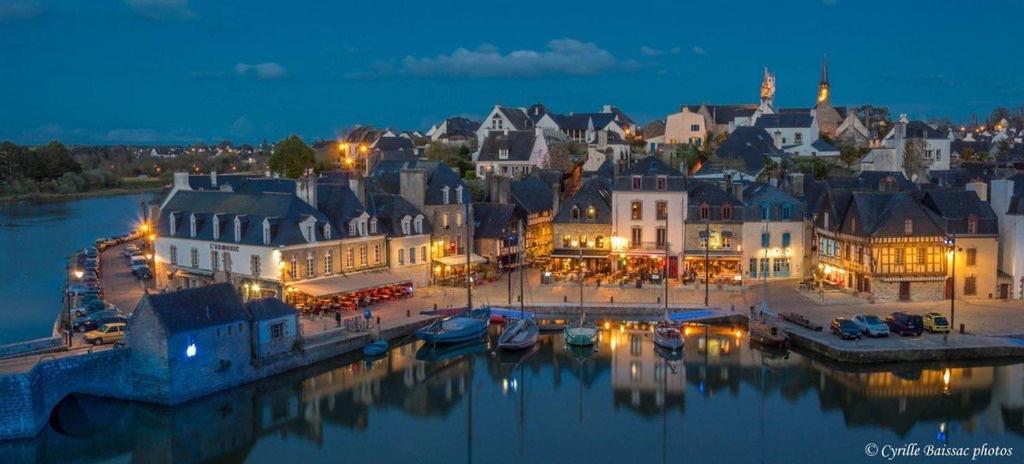 Studio Vue Sur Le Port Saint Goustan Classe 3 Etoiles! Auray Luaran gambar